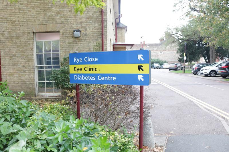 Moorfields, Bedford Hospital (South)