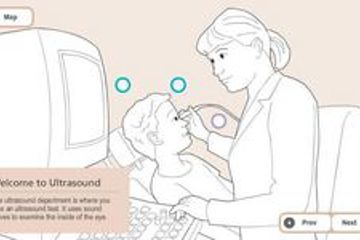 Ultrasound Test Cartoon