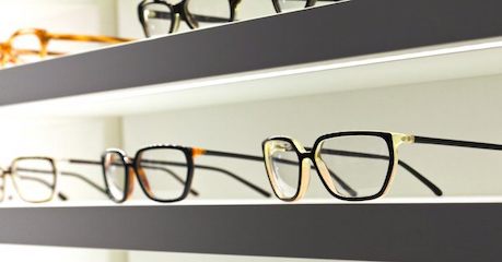 Photo of spectacles on display